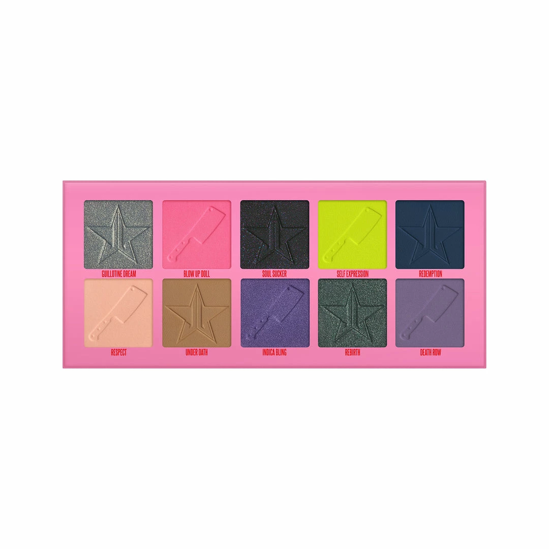 Cheapest ❤️ Jeffree Star Cosmetics Eyes Beauty Killer 2 Palette 🤩 6 Jeffree Star Cosmetics Eyes Beauty Killer 2 Palette