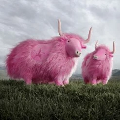 Jeffree Star Cosmetics Accessories Pink Yak Plushie