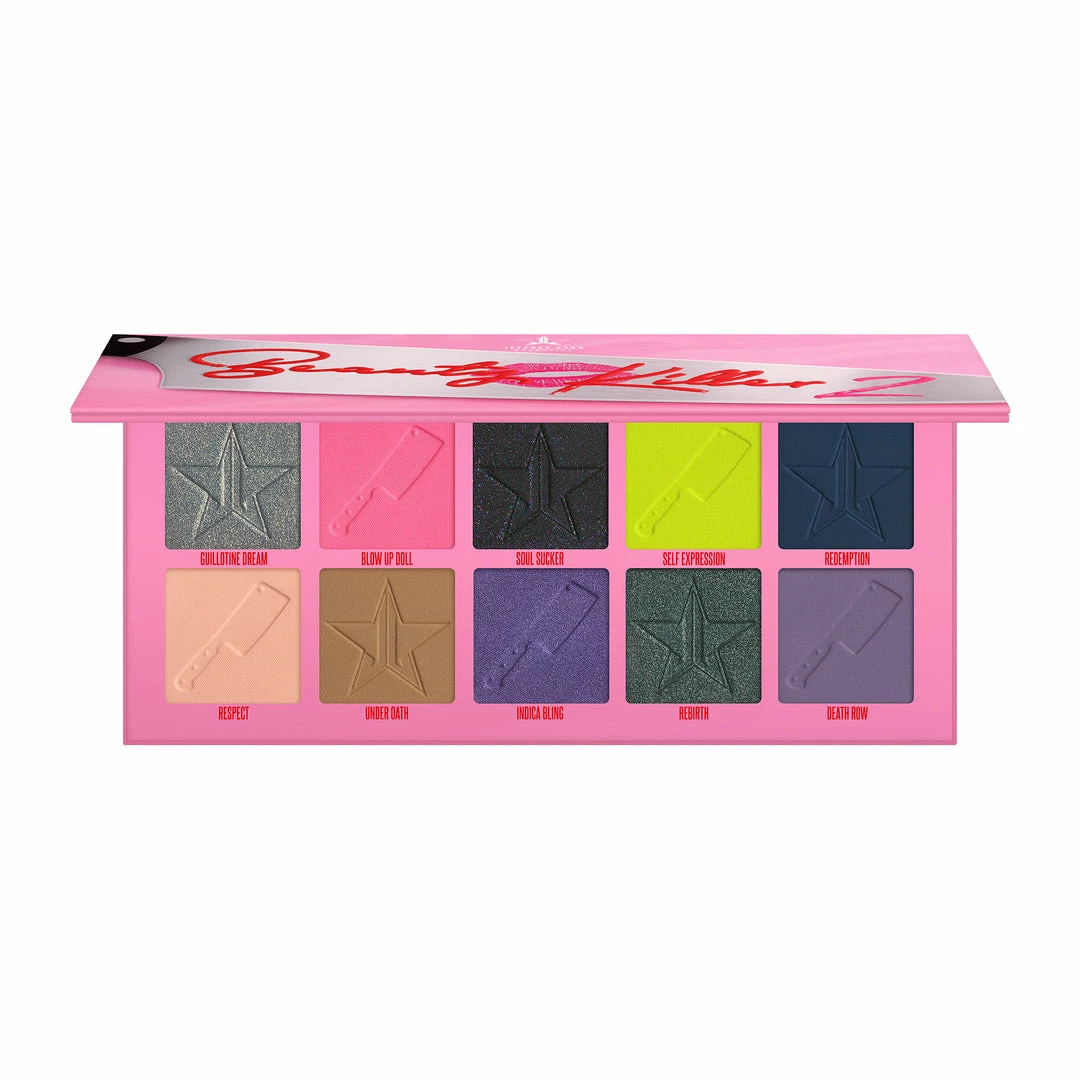Cheapest ❤️ Jeffree Star Cosmetics Eyes Beauty Killer 2 Palette 🤩 1 Jeffree Star Cosmetics Eyes Beauty Killer 2 Palette