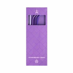 Jeffree Star Cosmetics Purple Metal Straw 4-Pack